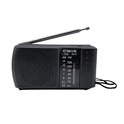 CMik Φορητό Ραδιόφωνο 2 Ζωνών AM/FM με Ενσωματωμένο Ηχείο ICF-8