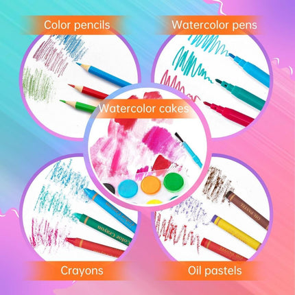 Colour Pen Set 128 pcs Girls