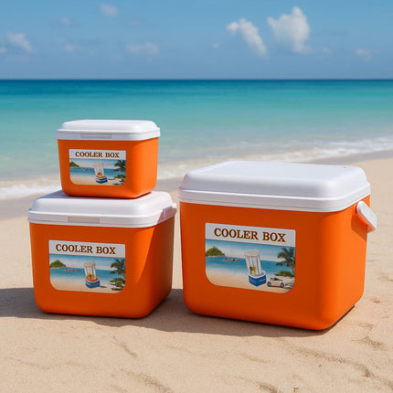Σετ Παγωνιέρες Cooler Boxes σε 3 Πρακτικά Μεγέθη 5L, 13L & 26L με Εργονομική Λαβή για Ευκολία στην Μεταφορά