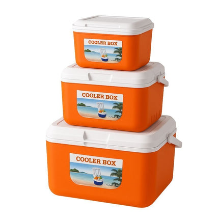 Σετ Παγωνιέρες Cooler Boxes σε 3 Πρακτικά Μεγέθη 5L, 13L & 26L με Εργονομική Λαβή για Ευκολία στην Μεταφορά