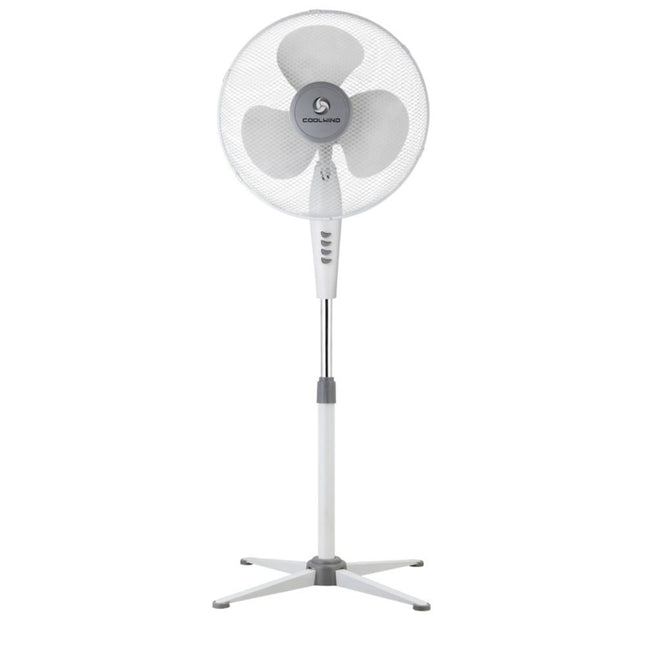 COOLWIND Ανεμιστήρας Δαπέδου 16” με Ρυθμιζόμενο Ύψος & 3 Ταχύτητες