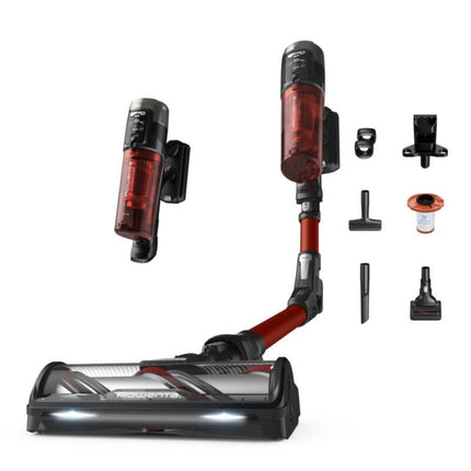 Rowenta X-Force Flex 13.60 Animal Επαναφορτιζόμενη Σκούπα Stick με Τεχνολογία Flex, Φωτισμό LED και Βούρτσα για Κατοικίδια με Αυτονομία έως 60 Λεπτά RH9A73 Κόκκινο
