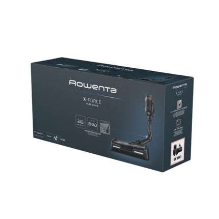 Rowenta X-Force Flex 15.60 Animal Aqua Επαναφορτιζόμενη Σκούπα Stick 550W για Σκούπισμα και Σφουγγάρισμα με Αυτονομία έως 60 Λεπτά RH99G3