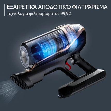 Rowenta X-Force Flex 15.60 Animal Aqua Επαναφορτιζόμενη Σκούπα Stick 550W για Σκούπισμα και Σφουγγάρισμα με Αυτονομία έως 60 Λεπτά RH99G3