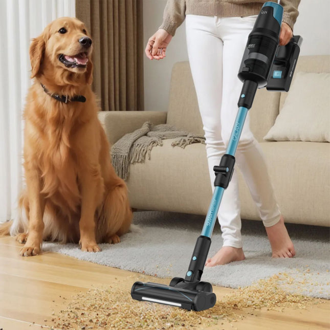 IZZY Galaxy G1 Επαναφορτιζόμενη Ασύρματη Σκούπα Stick & Χειρός 500W 28.8V με Χωρητικότητα Κάδου 1.4L, Power LED Smart Sensor & Αυτονομία έως 60 Λεπτά 224297 Μπλε