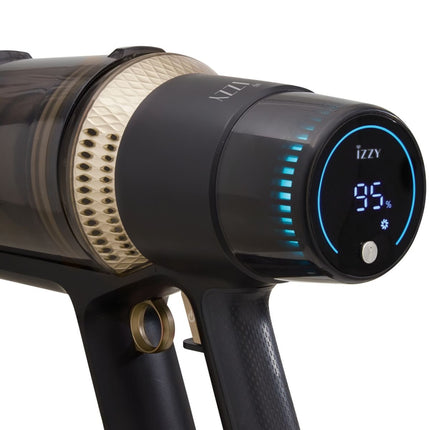 IZZY Galaxy G6 3 σε 1 Επαναφορτιζόμενη Ασύρματη Σκούπα Stick 750W 29.6V BLDC με Κάδο Σκόνης 1.4 L, Smart Sensor και Αυτονομία έως 100 Λεπτά 225053 Μαύρο