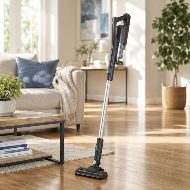 Morphy Richards Cordless Stick Επαναφορτιζόμενη Σκούπα 2 σε 1 με Φωτιζόμενη Κεφαλή, Πολυκυκλωνική Τεχνολογία και Αυτονομία έως 35 Λεπτά 980583
