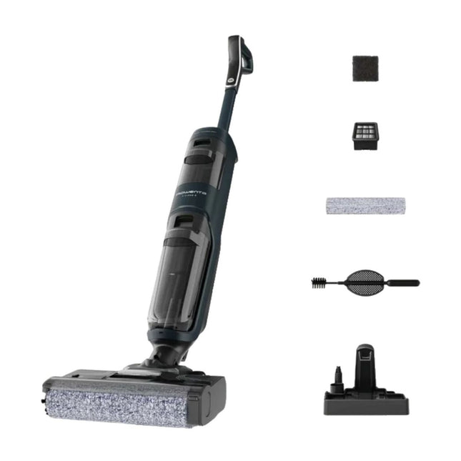 Rowenta X-Clean 2 Επαναφορτιζόμενη Σκούπα Stick Υγρών και Στερεών 120W με Πλύσιμο, Αναρρόφηση και Αυτονομία έως 35 Λεπτά GZ2251E0