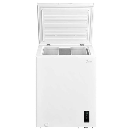 MIDEA Οριζόντιος Καταψύκτης 142 L με Ηλεκτρονικό Έλεγχο MDRC207FEE01 Λευκό