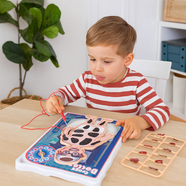 Crazy Doctor Επιτραπέζιο Παιχνίδι Δεξιοτήτων με Τσιμπιδάκι, 4+ ετών