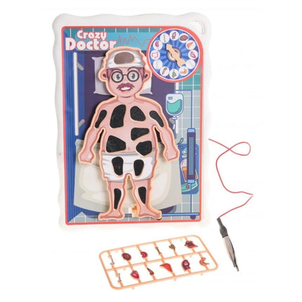 Crazy Doctor Επιτραπέζιο Παιχνίδι Δεξιοτήτων με Τσιμπιδάκι, 4+ ετών