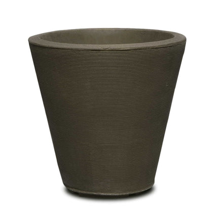 Crescent Madison Πλαστική Γλάστρα 20″ με Αποστράγγιση 628048 Old Bronze