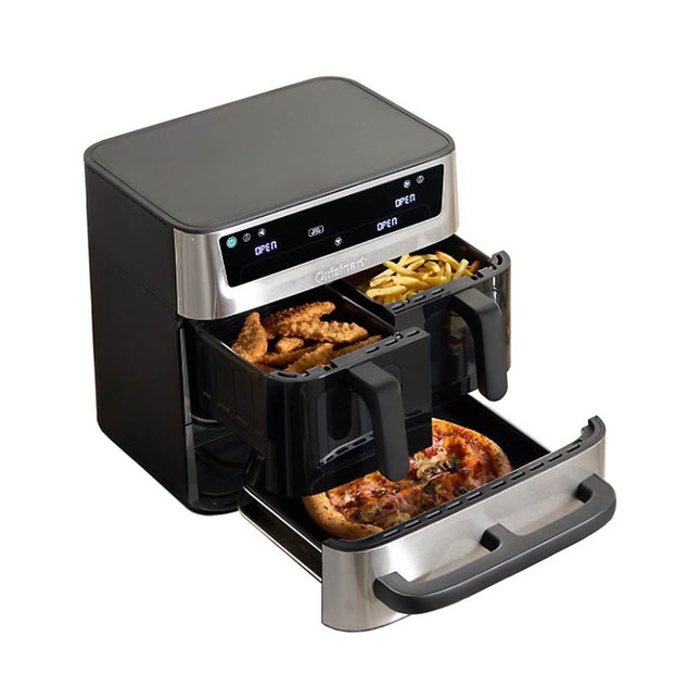 Cuisinart Air Fryer & Φούρνος TriZone 13.6L 2550W με 9 Λειτουργίες AFT13XSSU Μαύρος