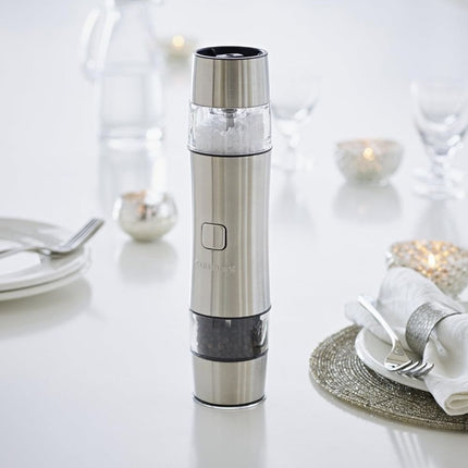 CUISINART Επαναφορτιζόμενος Μύλος Αλατιού & Πιπεριού Ασημί
