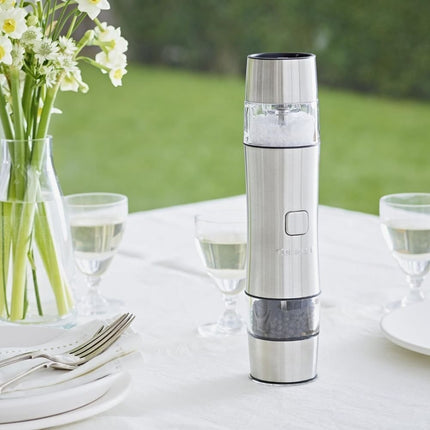 CUISINART Επαναφορτιζόμενος Μύλος Αλατιού & Πιπεριού Ασημί