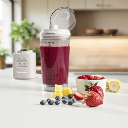 Cuisinart To Go Portable Blender Φορητό Μπλέντερ 0.5L Ασύρματο USB-C PBL100U Ασημί