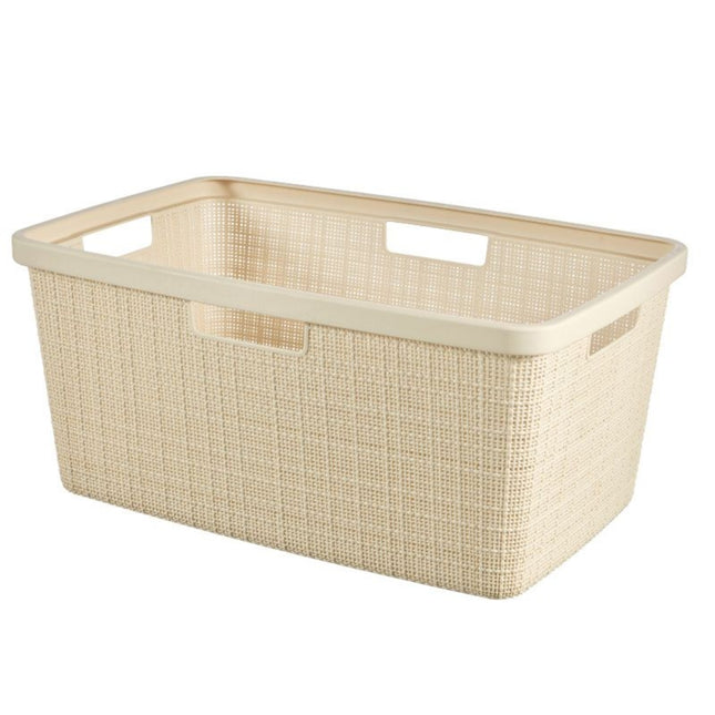 CURVER Jute 46L Καλάθι Ρούχων Μπεζ