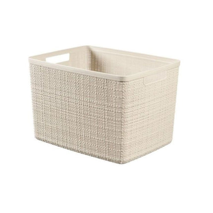 CURVER Jute Καλάθι Αποθήκευσης ”L” 36 X 28 X 23cm Μπεζ