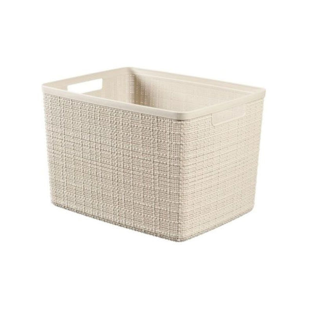 CURVER Jute Καλάθι Αποθήκευσης ”L” 36 X 28 X 23cm Μπεζ