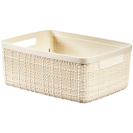 CURVER Jute Καλάθι Αποθήκευσης ”M” 36 X 28 X 14cm Μπεζ