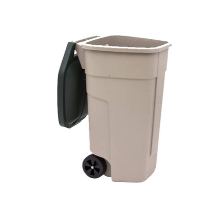 Curver Κάδος Απορριμμάτων 110L με Ρόδες & Καπάκι για Εξωτερική Χρήση & Ανακύκλωση