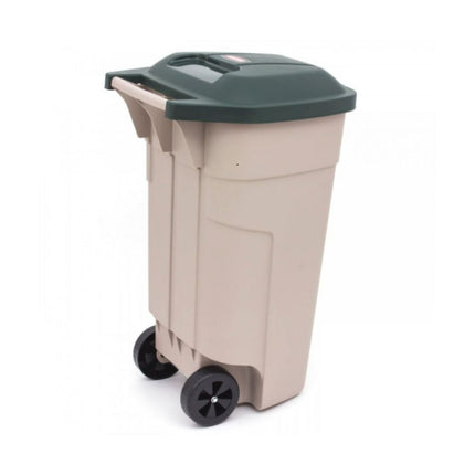 Curver Κάδος Απορριμμάτων 110L με Ρόδες & Καπάκι για Εξωτερική Χρήση & Ανακύκλωση