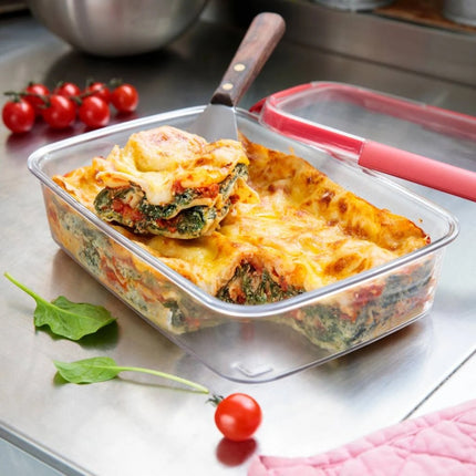 CURVER Smart Cook Γυάλινο Δοχείο Φαγητού με Αεροστεγές Καπάκι Κατάλληλο για τον Φούρνο 0.9L