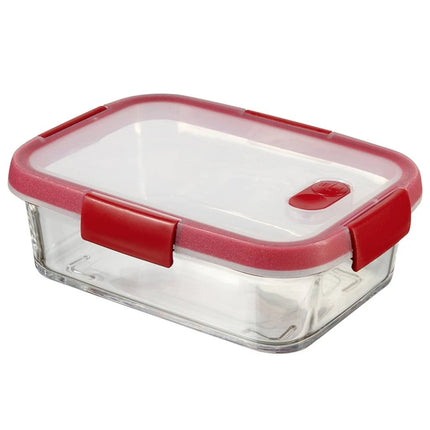 CURVER Smart Cook Γυάλινο Δοχείο Φαγητού με Αεροστεγές Καπάκι Κατάλληλο για τον Φούρνο 0.9L