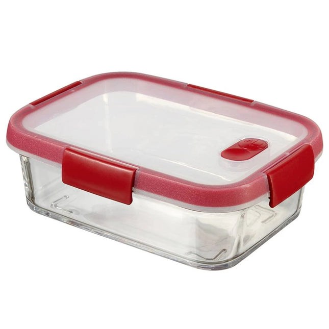 CURVER Smart Cook Γυάλινο Δοχείο Φαγητού με Αεροστεγές Καπάκι Κατάλληλο για τον Φούρνο 0.9L