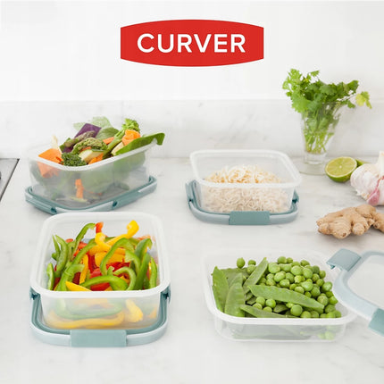 Curver Smart Fresh Eco Δοχείο Αποθήκευσης Τροφίμων 1.1L Γαλάζιο