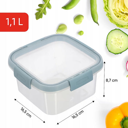 Curver Smart Fresh Eco Δοχείο Αποθήκευσης Τροφίμων 1.1L Γαλάζιο