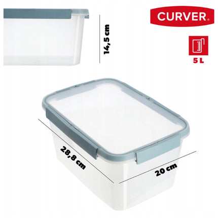 CURVER Smart Fresh Eco Δοχείο Αποθήκευσης Τροφίμων 5L Γαλάζιο