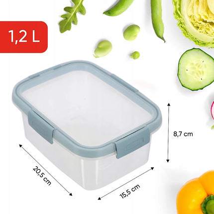 CURVER Smart Fresh Eco Ορθογώνιο Δοχείο Αποθήκευσης Τροφίμων 1.2L