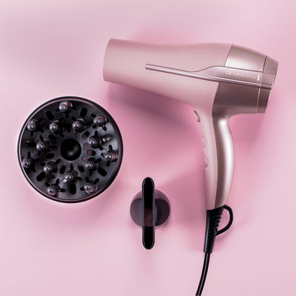 Remington Coconut Smooth Σεσουάρ Μαλλιών με 2 Ρυθμίσεις Ταχύτητας, Ιοντική Περιποίηση και Προστασία από το Φριζάρισμα D5901