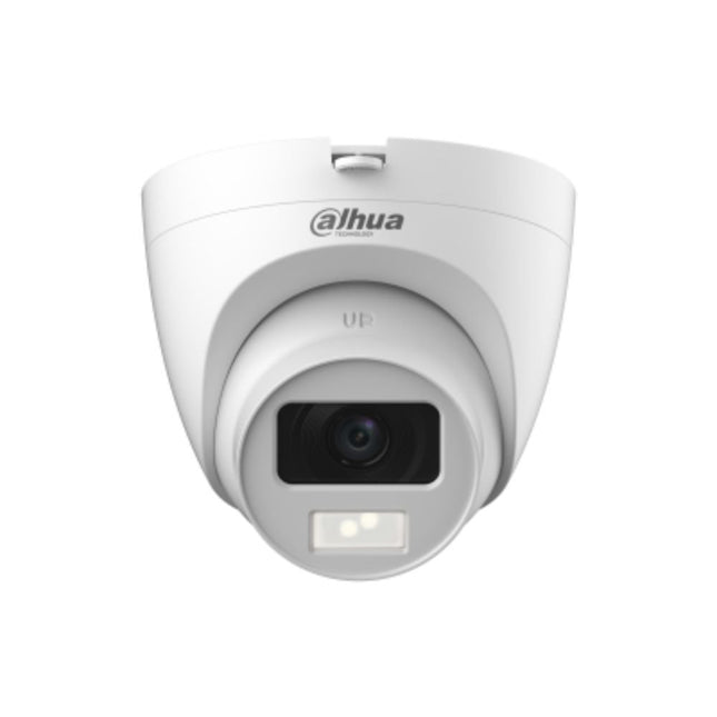 Dahua Dome Κάμερα Ασφαλείας 5MP με Dual Illuminator, Ενσωματωμένο Μικρόφωνο, Αδιάβροχη, Ευρυγώνιος Φακός & Πλήρης Έγχρωμη Νυχτερινή Όραση HDW1500CLQ-IL-A-0280B-S2