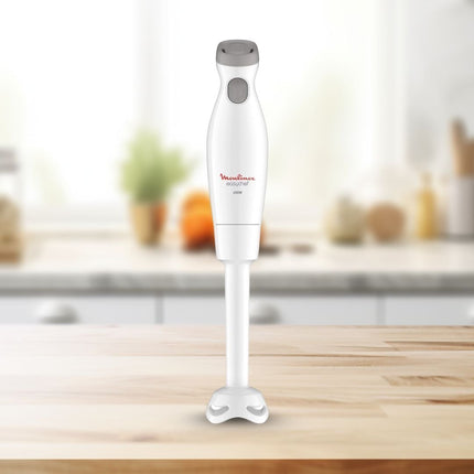 MOULINEX Easychef Ραβδομπλέντερ 450W με 2 Ταχύτητες, Turbo Λειτουργία & Γυάλινο Δοχείο Ανάμειξης 0.8L DD45A110