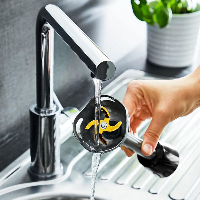 MOULINEX InfinyForce 4σε1 Ραβδομπλέντερ Χειρός 1000W με Δοχείο Ανάμιξης 0.8L, Μπολ 0.5L, Τεχνολογία Λεπίδων Powelix & Ρυθμιζόμενη Ταχύτητα DD944810