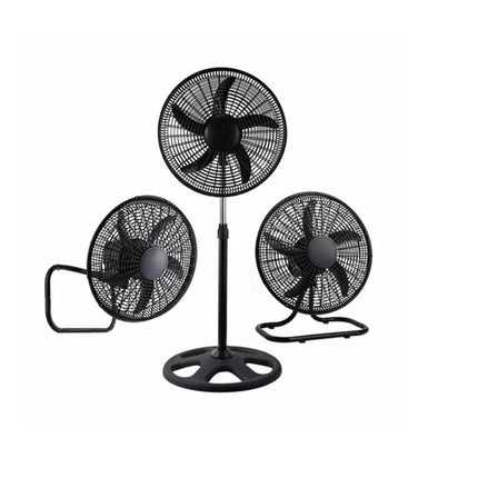 Decakila KEFC008B Ανεμιστήρας Ορθοστάτης 3 σε 1 60W Διαμέτρου 46cm