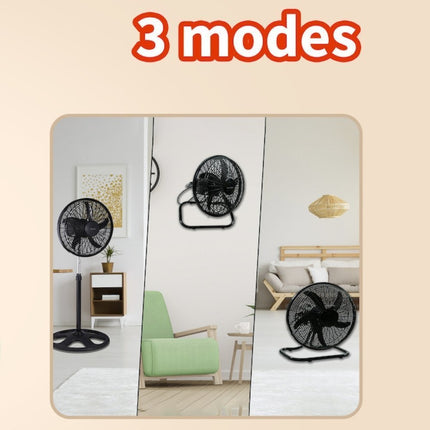 Decakila KEFC008B Ανεμιστήρας Ορθοστάτης 3 σε 1 60W Διαμέτρου 46cm