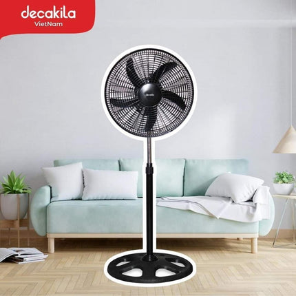 Decakila KEFC008B Ανεμιστήρας Ορθοστάτης 3 σε 1 60W Διαμέτρου 46cm