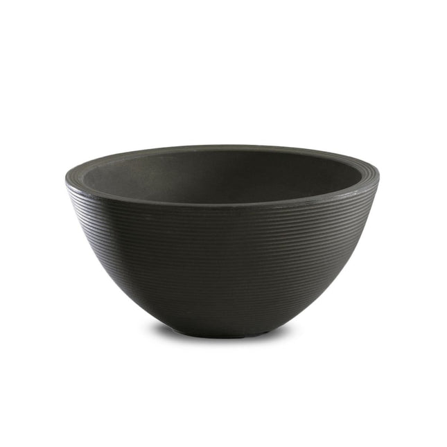 Crescent Delano Πλαστική Γλάστρα 16″ σε Χρώμα Old Bronze