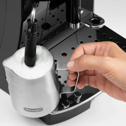 DeLonghi Magnifica S Αυτόματη Μηχανή Espresso με Μύλο Άλεσης 15bar ECAM12.123.B Μαύρο