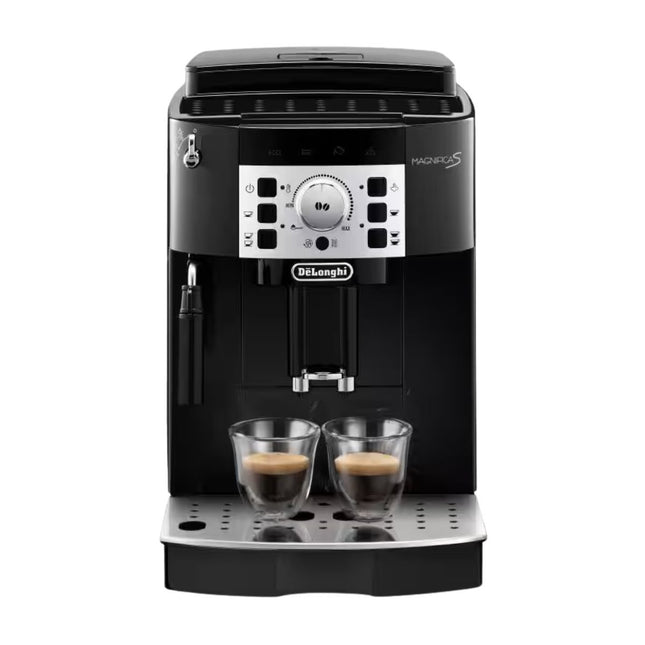 DeLonghi Magnifica S Αυτόματη Μηχανή Espresso με Μύλο Άλεσης 15 Bar ECAM22.115.B Μαύρο