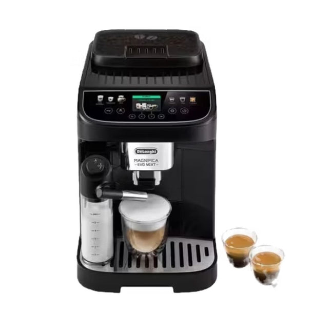 Delonghi Μagnifica Evo Next Αυτόματη Καφετιέρα Espresso 15bar με LatteCrema Hot System, TFT Οθόνη & Ενσωματωμένο Μύλο 13 Επιπέδων, Μαύρο ECAM310.60.B