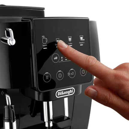 DeLonghi Magnifica Start Αυτόματη Μηχανή Espresso με Μύλο Άλεσης 15 Bar ECAM220.21.B Μαύρο