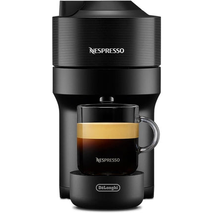 Delonghi Μηχανή Nespresso με Κάψουλα Vertuo Pop Liquorice Black, Μαύρη