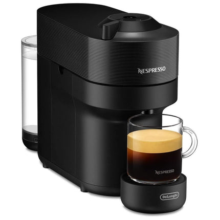 Delonghi Μηχανή Nespresso με Κάψουλα Vertuo Pop Liquorice Black, Μαύρη