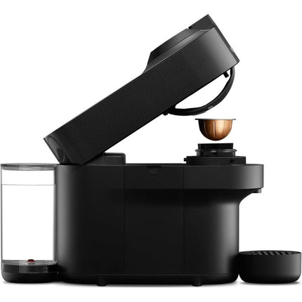Delonghi Μηχανή Nespresso με Κάψουλα Vertuo Pop Liquorice Black, Μαύρη