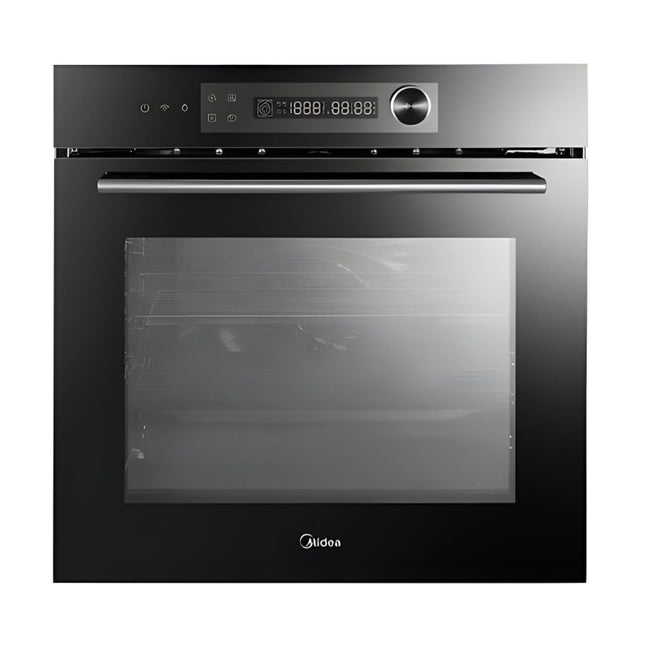 Midea Εντοιχιζόμενος Φούρνος Deluxe 72L με 13 Λειτουργίες, A+,  ActiveTurbo & Πλήρως Ηλεκτρονικό Έλεγχο, Inox 7NM30E4