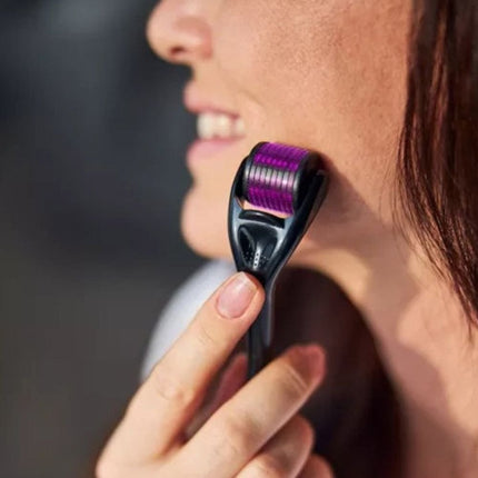 Derma Roller με 540 Ακίδες 0.50mm Συσκευή Μεσοθεραπείας – Αναζωογόνηση & Αντιγήρανση για Πρόσωπο & Σώμα